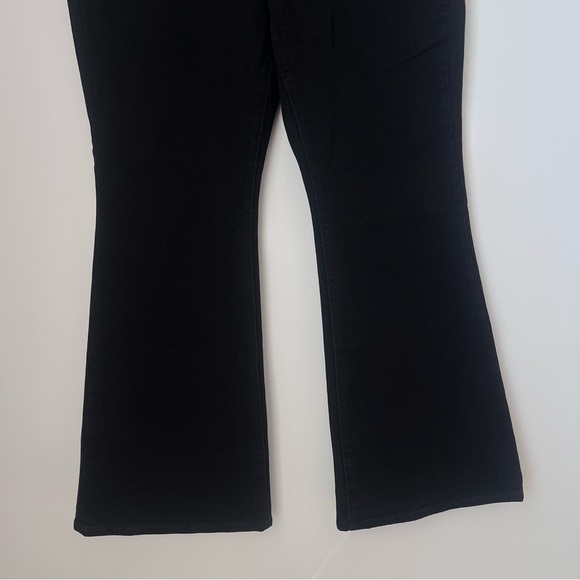 Madewell The Perfect Vintage Black Flare High Rise Denim Jean Size 30 Petite - Picture 3 of 15